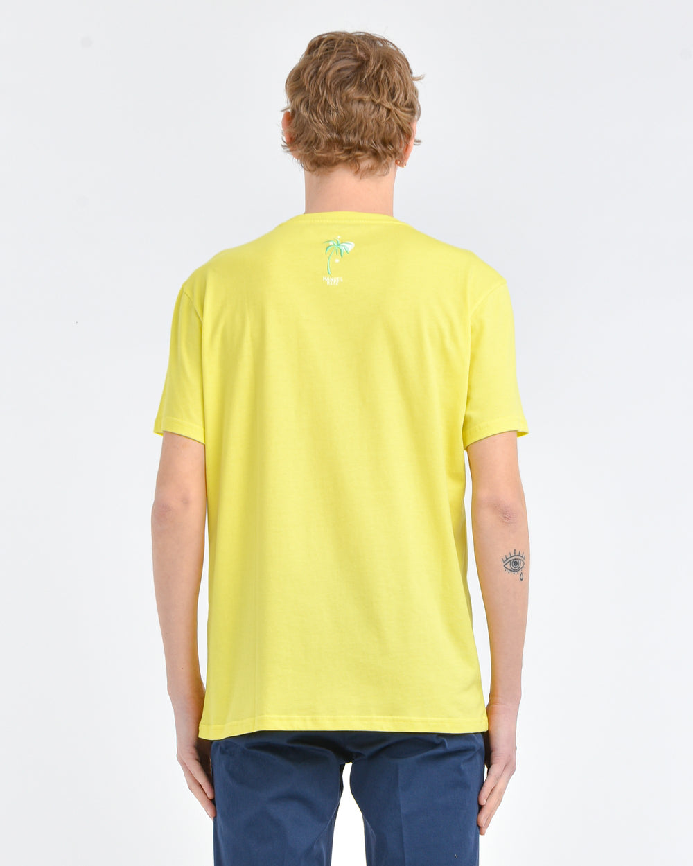 yellow summer ago... `you were only there cotton t-shirt