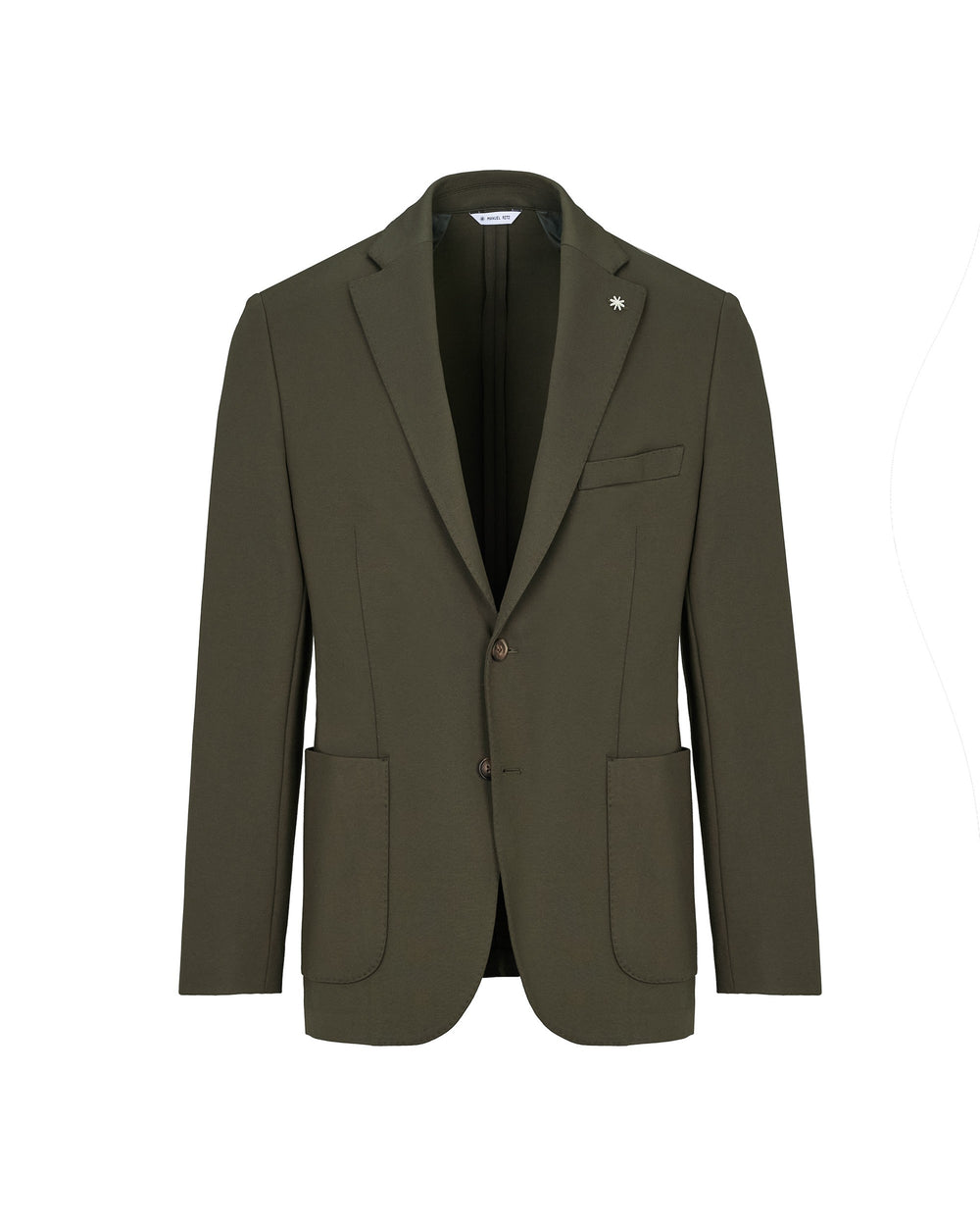 green nuvola stitch milano stretch blazer