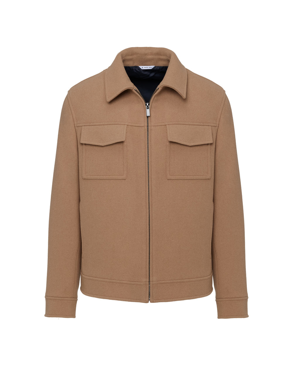 beige wool blend jacket