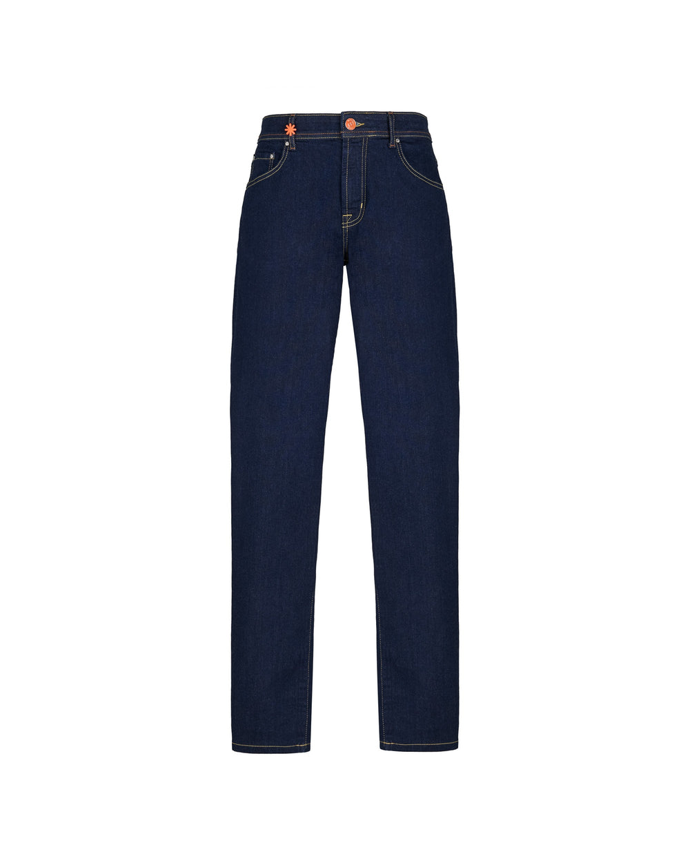 blue stretch indigo denim