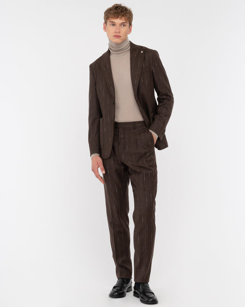 beige pure wool turtleneck
