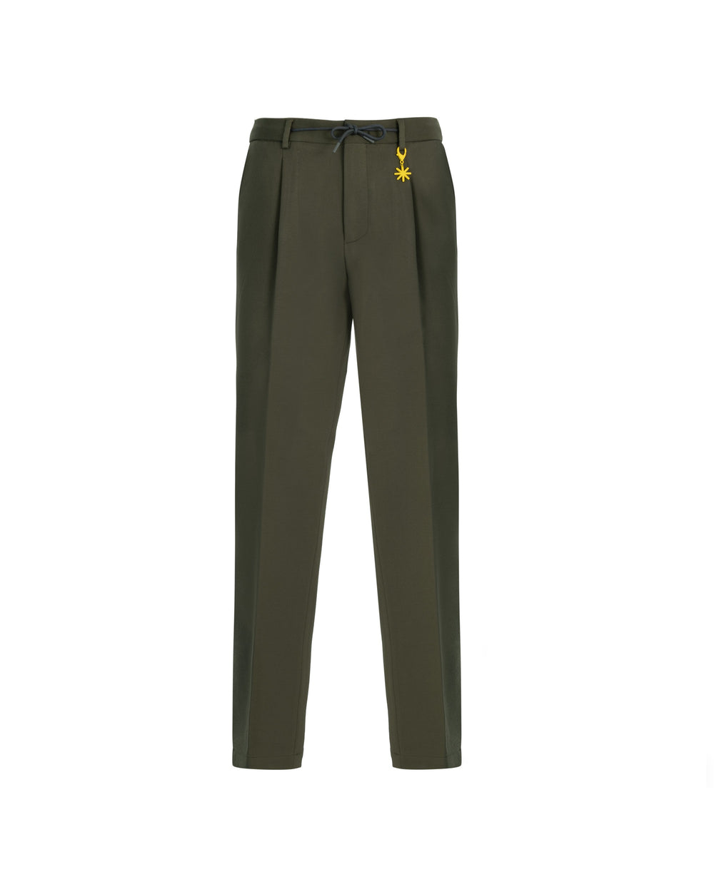 green milan stitch jersey jogging trousers