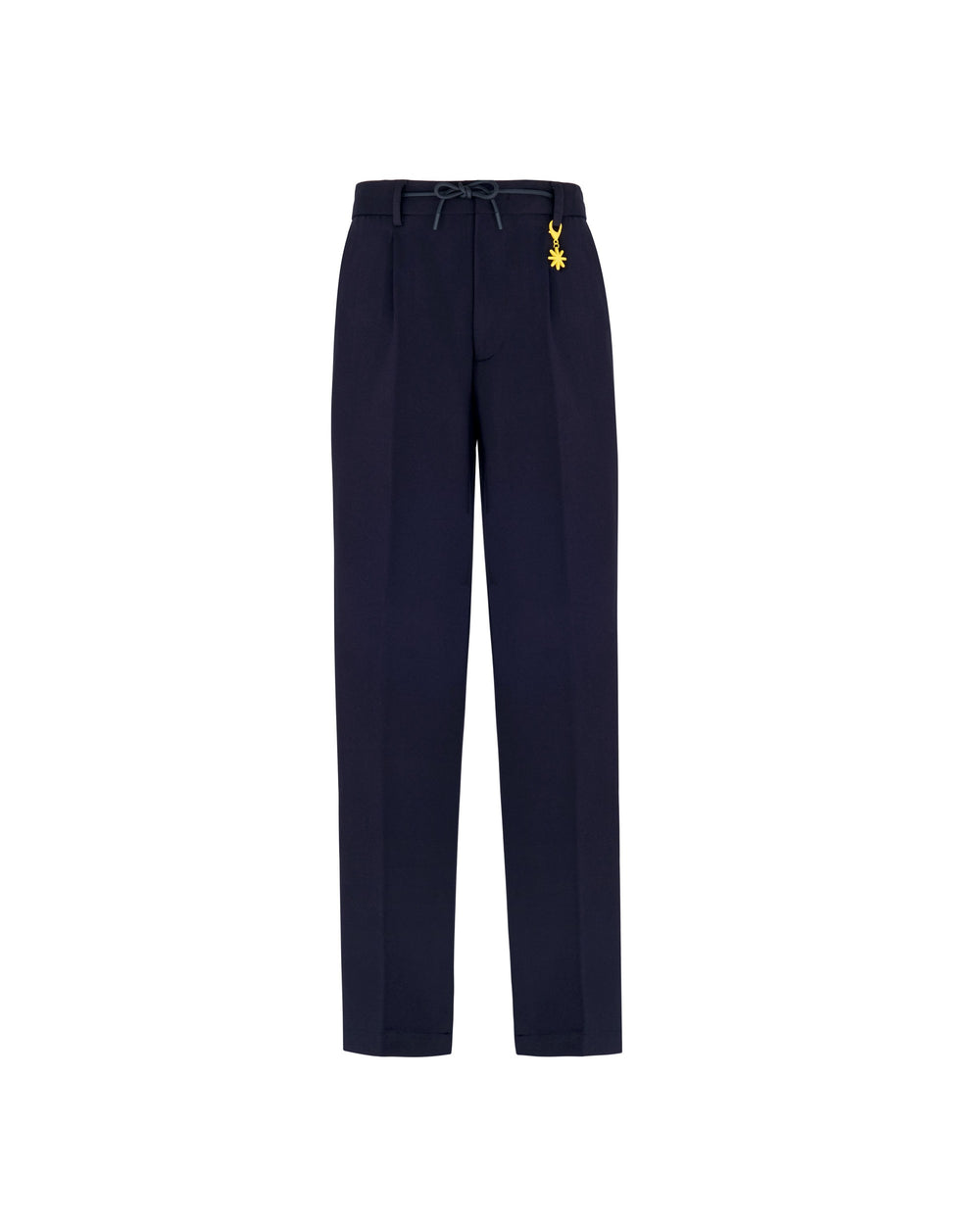 blue milan stitch jersey jogging trousers