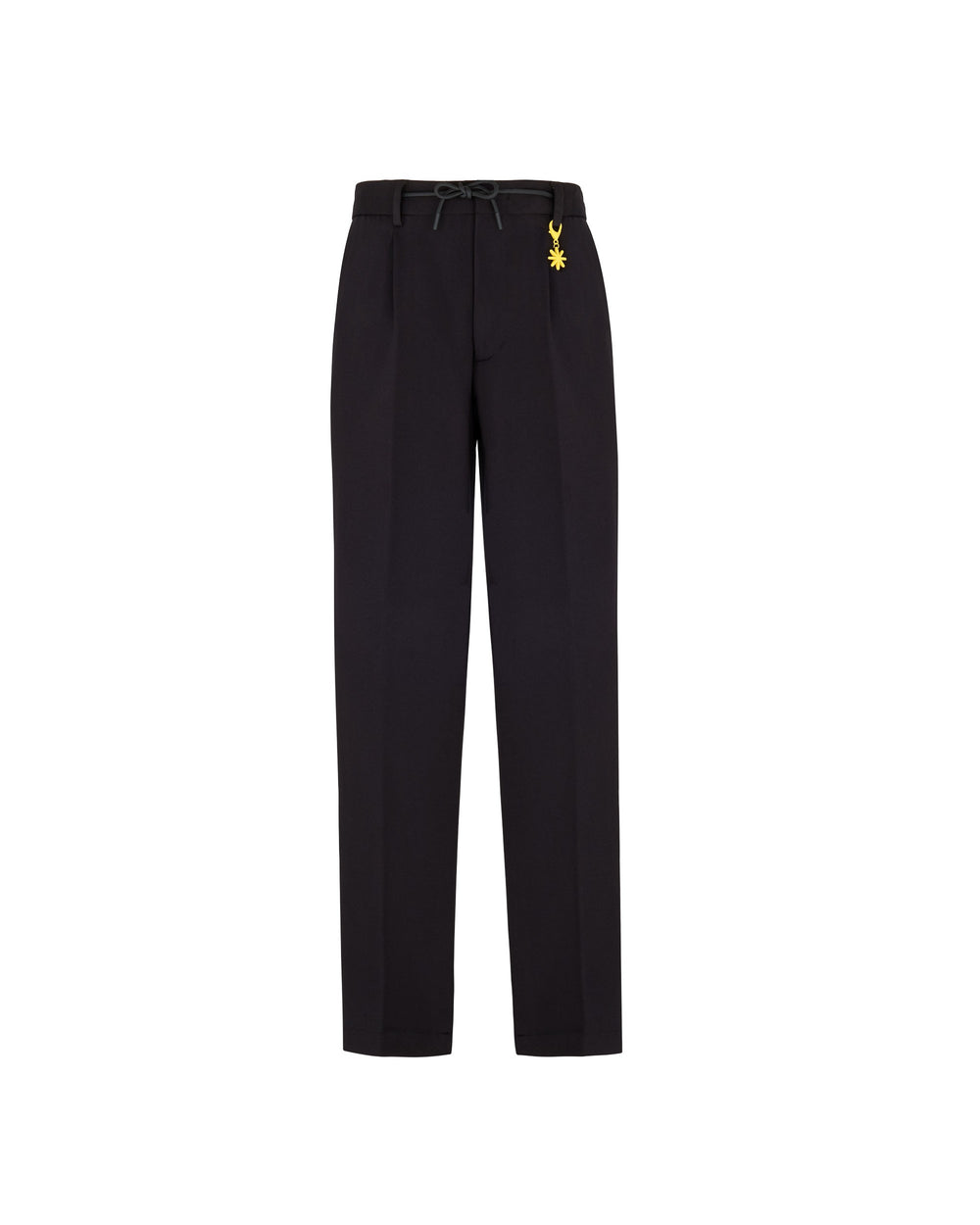 black milan stitch jersey jogging trousers