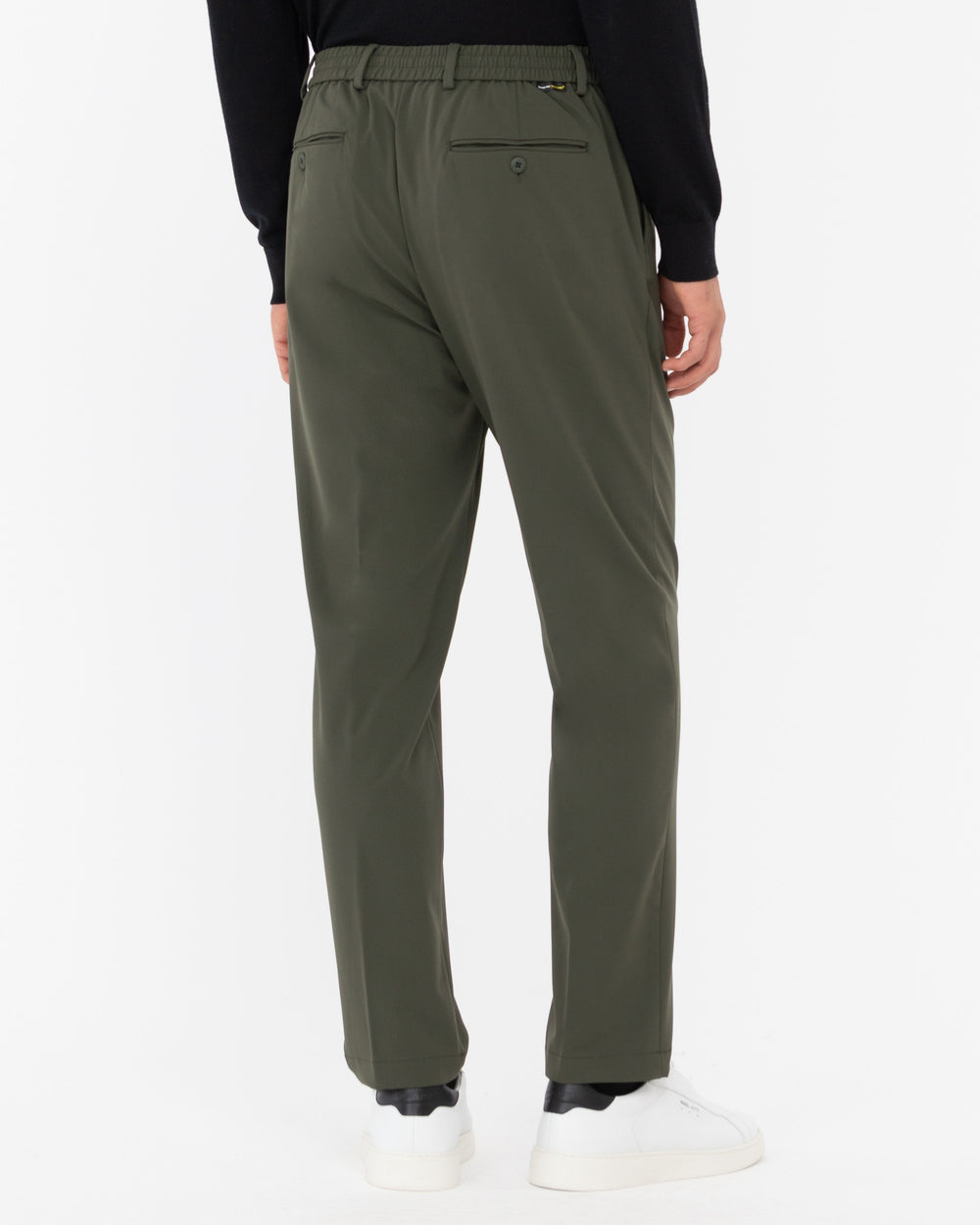 green technical stretch jogging