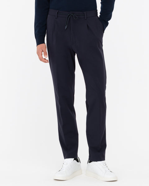 blue technical stretch jogging