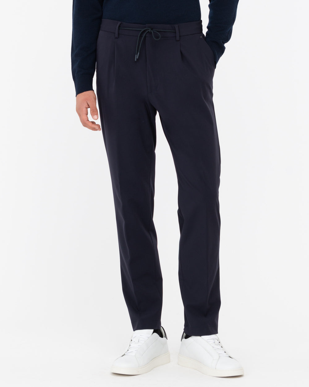 blue technical stretch jogging