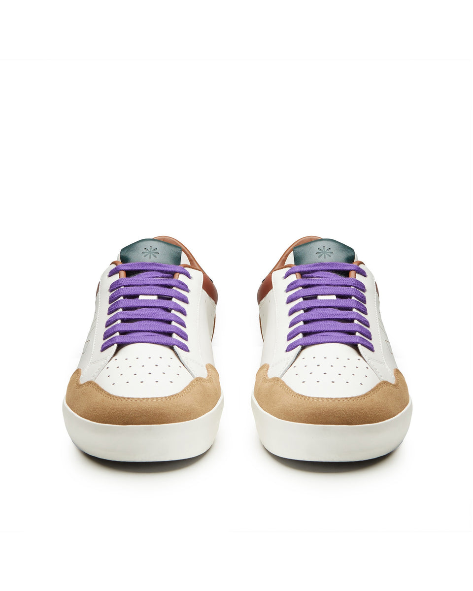 Brown leather sneakers - Manuel Ritz Official
