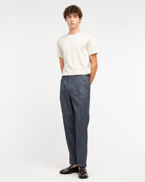 beige cotton jersey t-shirt