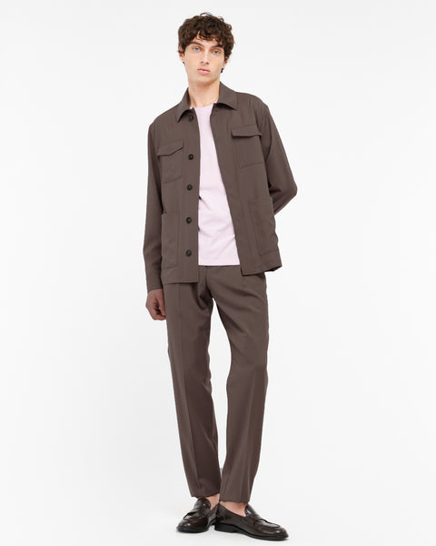 pink stretch cotton jersey t-shirt