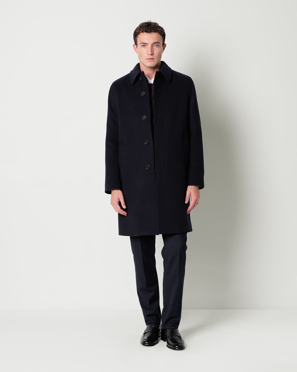 wool blend coat