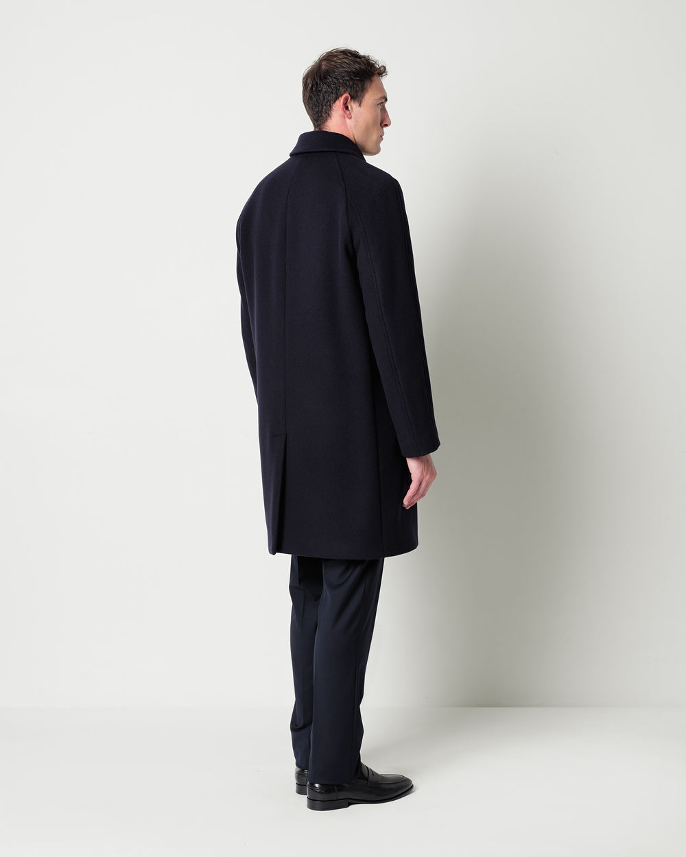 wool blend coat
