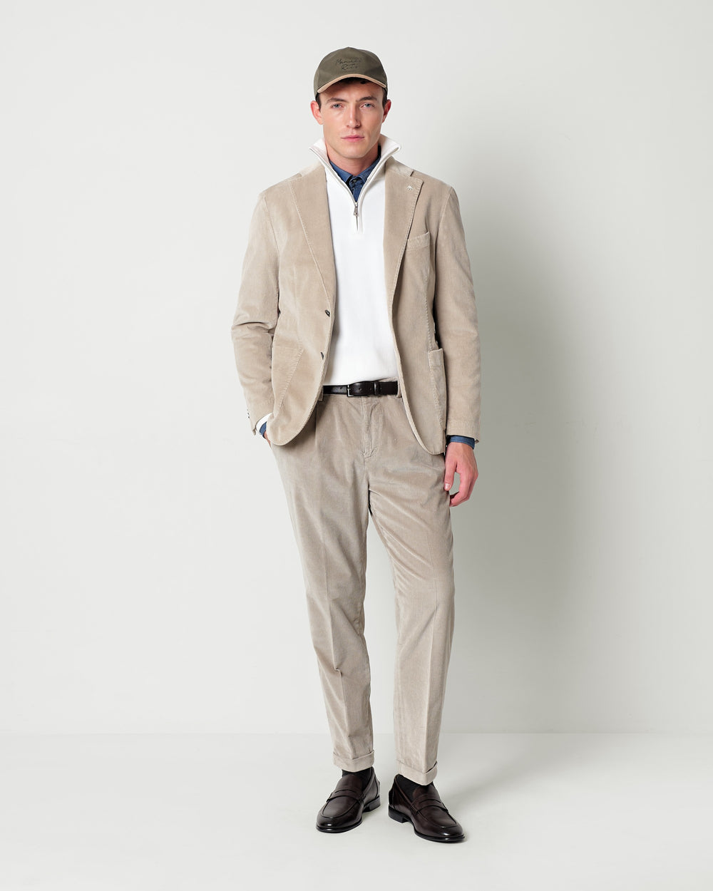 nuvola velvet 1000 stripes blazer