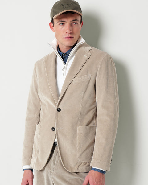nuvola velvet 1000 stripes blazer