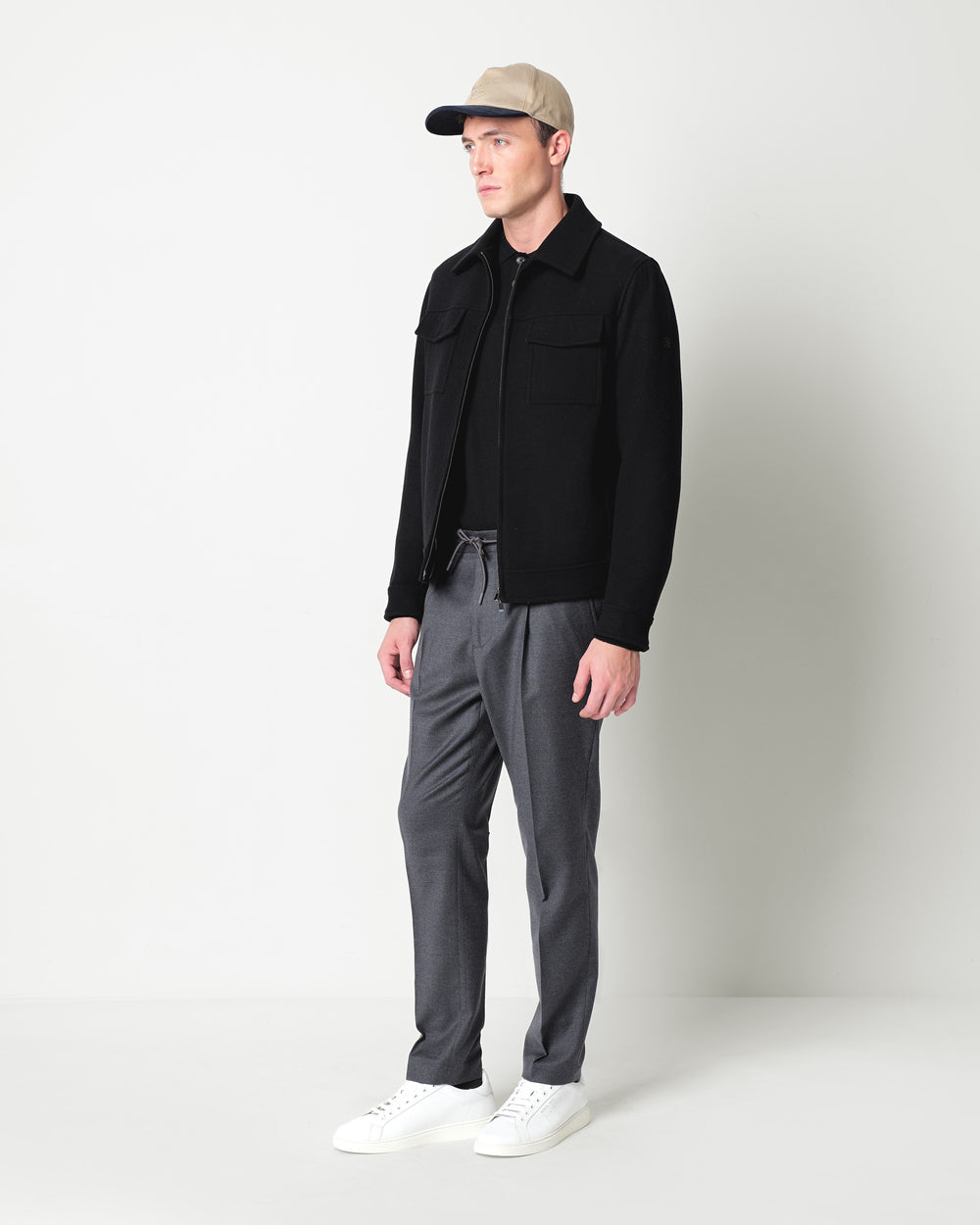 wool blend jacket