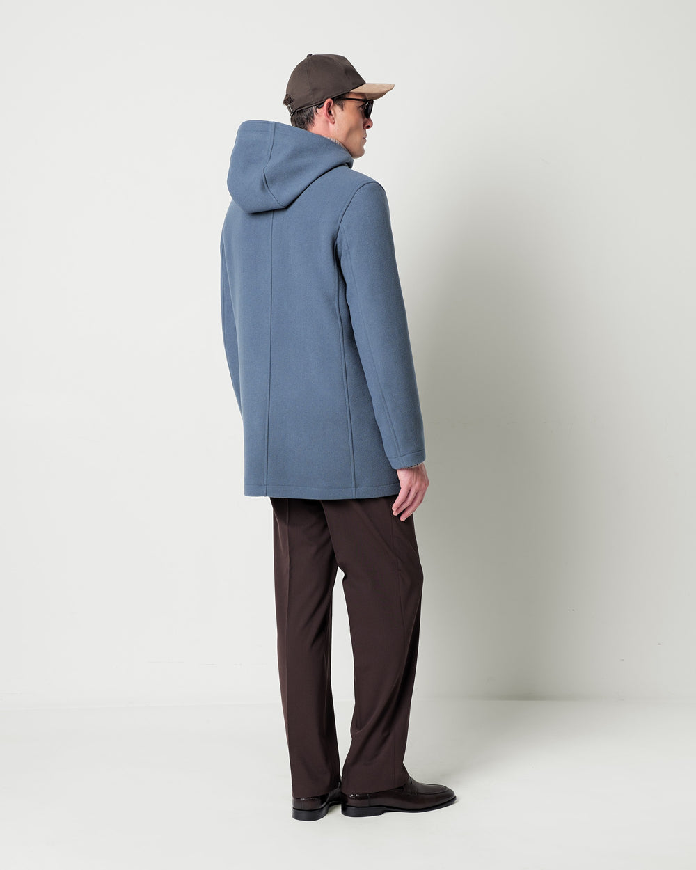 wool blend parka