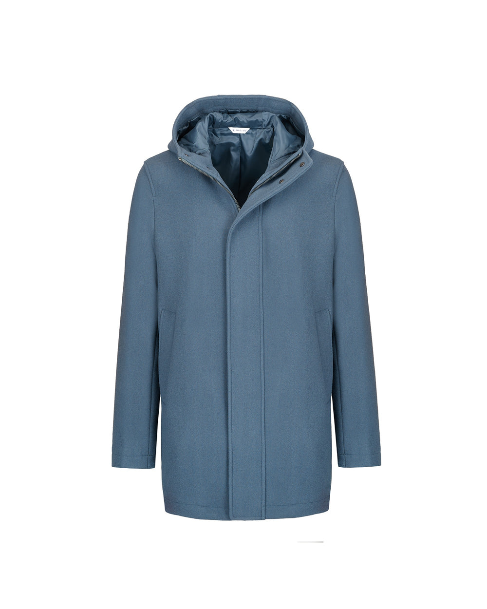 wool blend parka