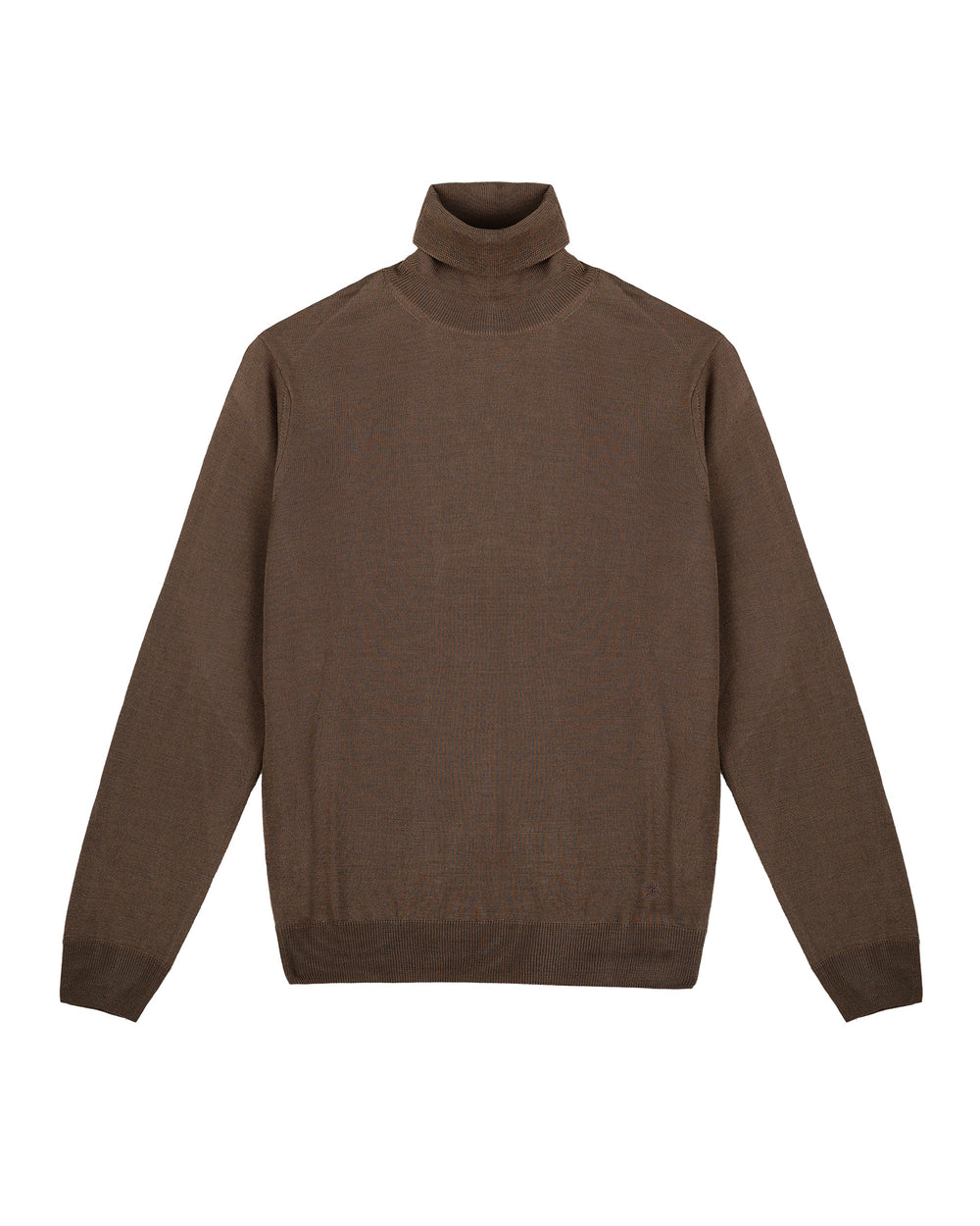 wool blend crew neck jumper