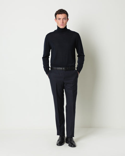 wool blend crew neck jumper