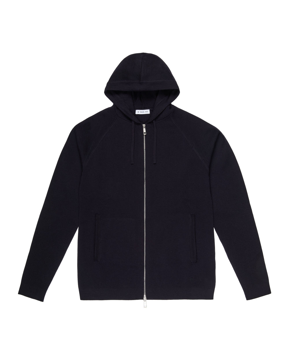 wool blend hooded jumper