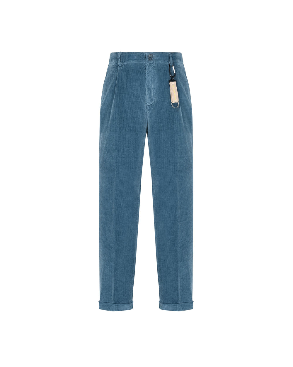 velvet 1000 stripes chino trousers with turn ups