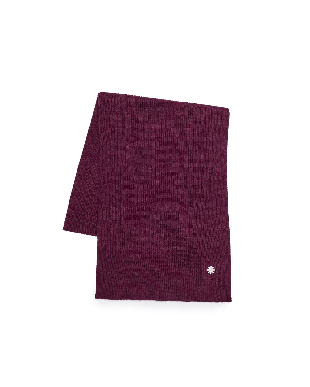 english rib cashmere blend scarf