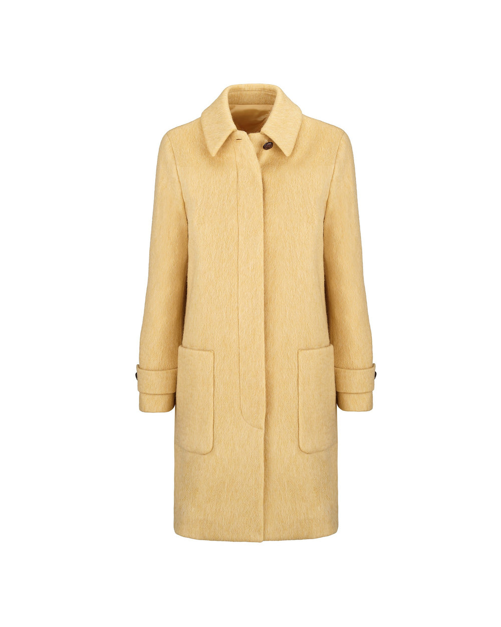 wool and mohair blend coat