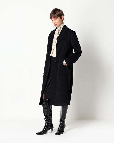 wool cashmere blend coat