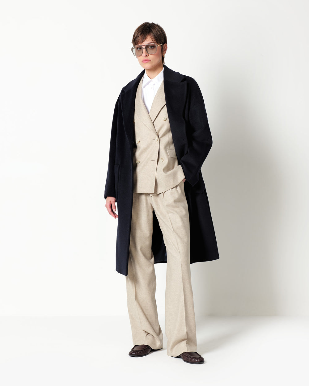 wool and cashmere blend coat