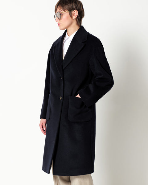 wool and cashmere blend coat