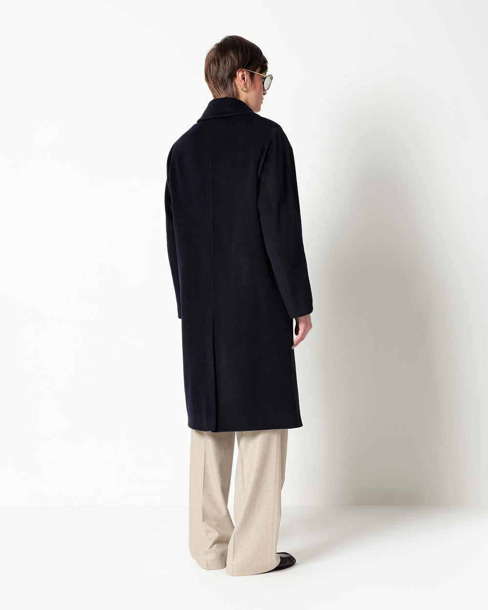 wool and cashmere blend coat