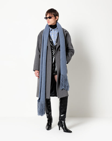 wool and cashmere blend coat