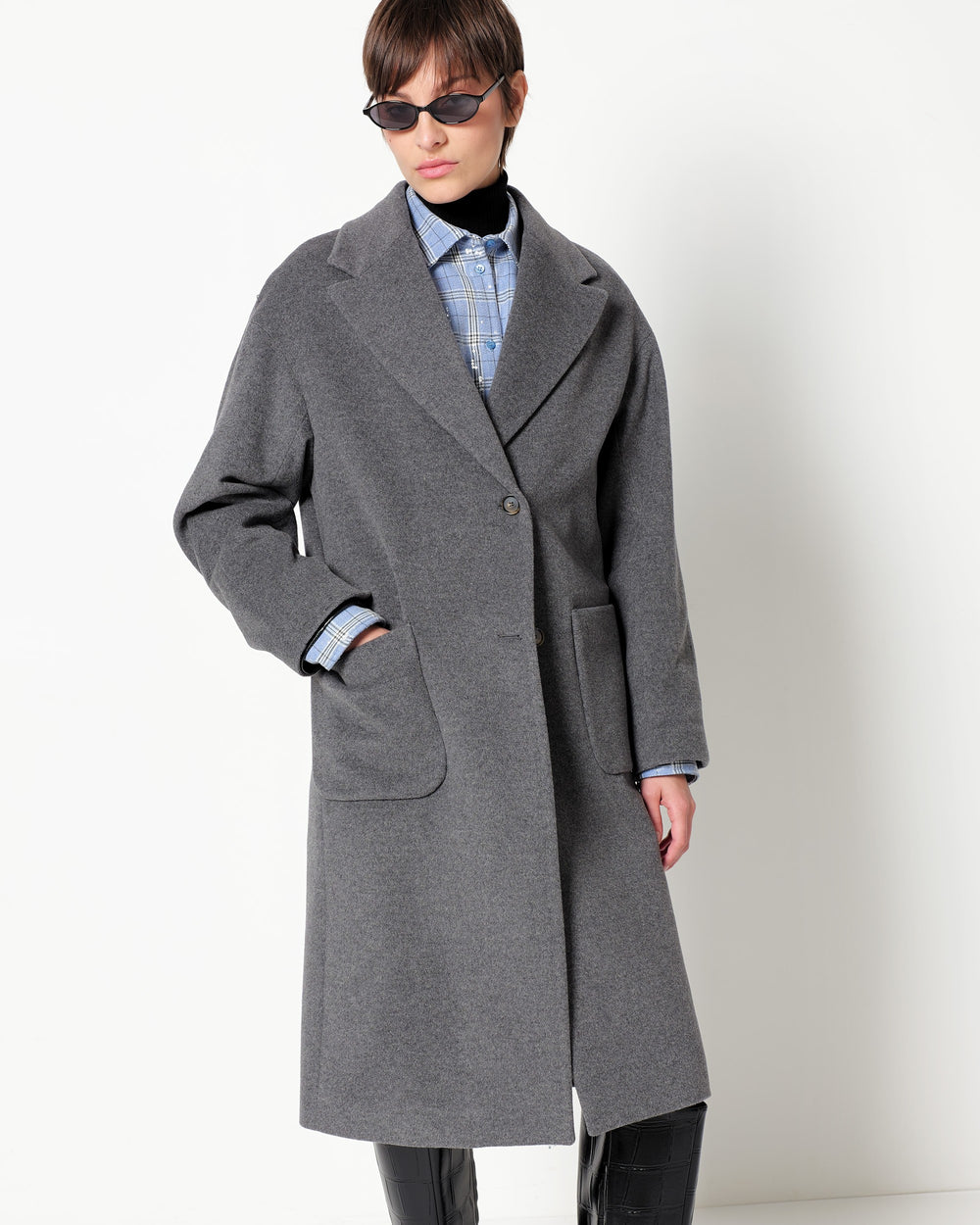 wool and cashmere blend coat