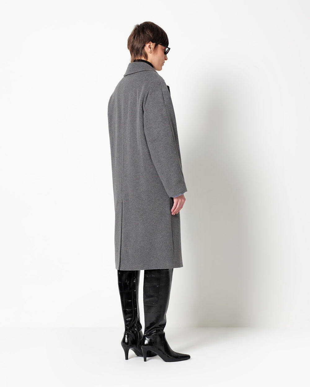 wool and cashmere blend coat