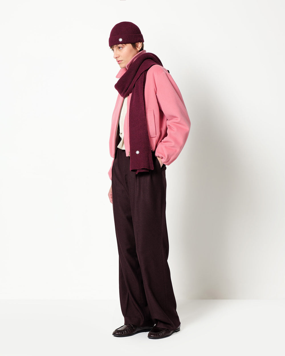wool and cashmere blend jacket
