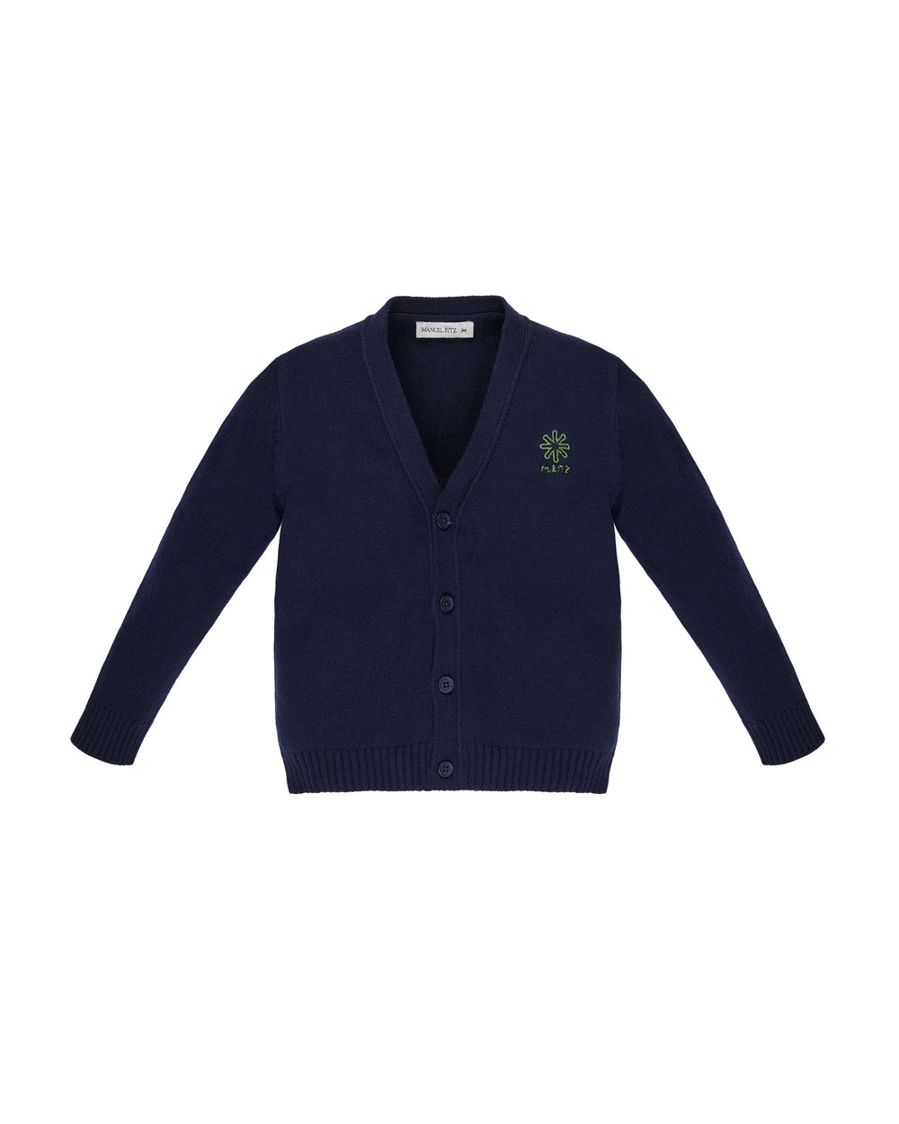 boys` knitted cardigan