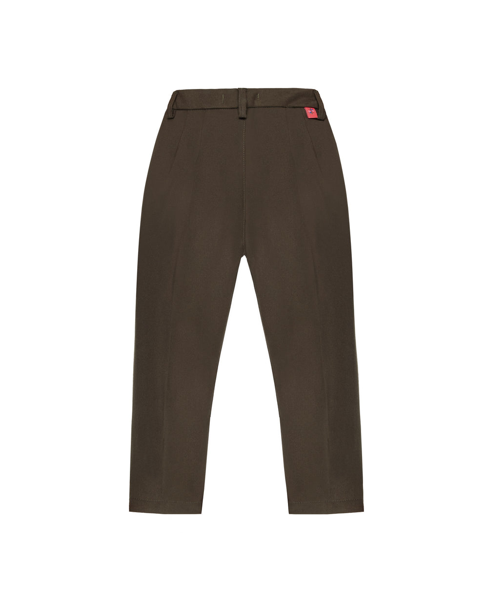 boys` trousers with double pleats