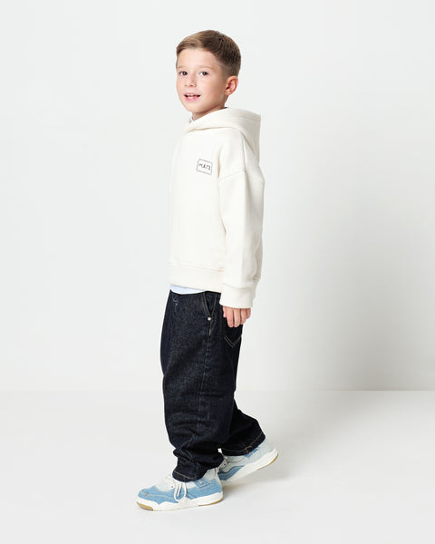 loose fit boys` hooded