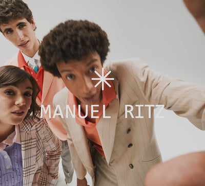 Manuel Ritz Beige Slim Fit Pants - Ferraris Boutique