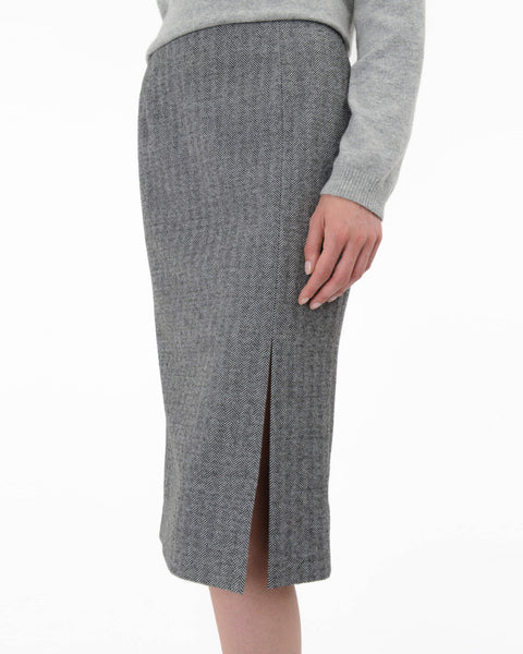 gray stretch resca loungette skirt