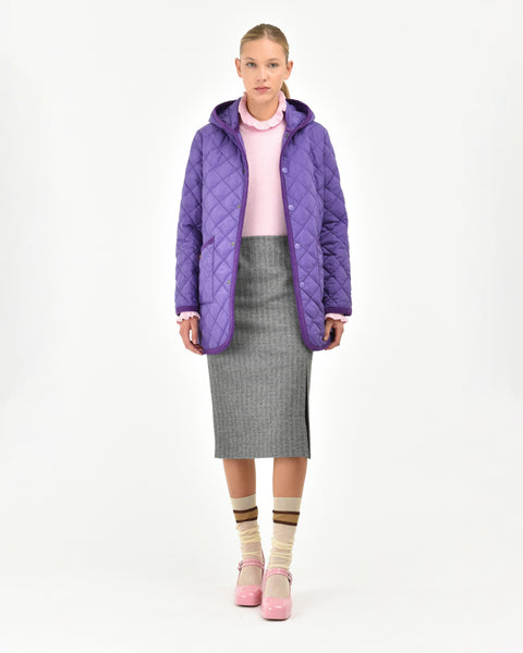 pink cashmere wool blend ruffled turtleneck sweater